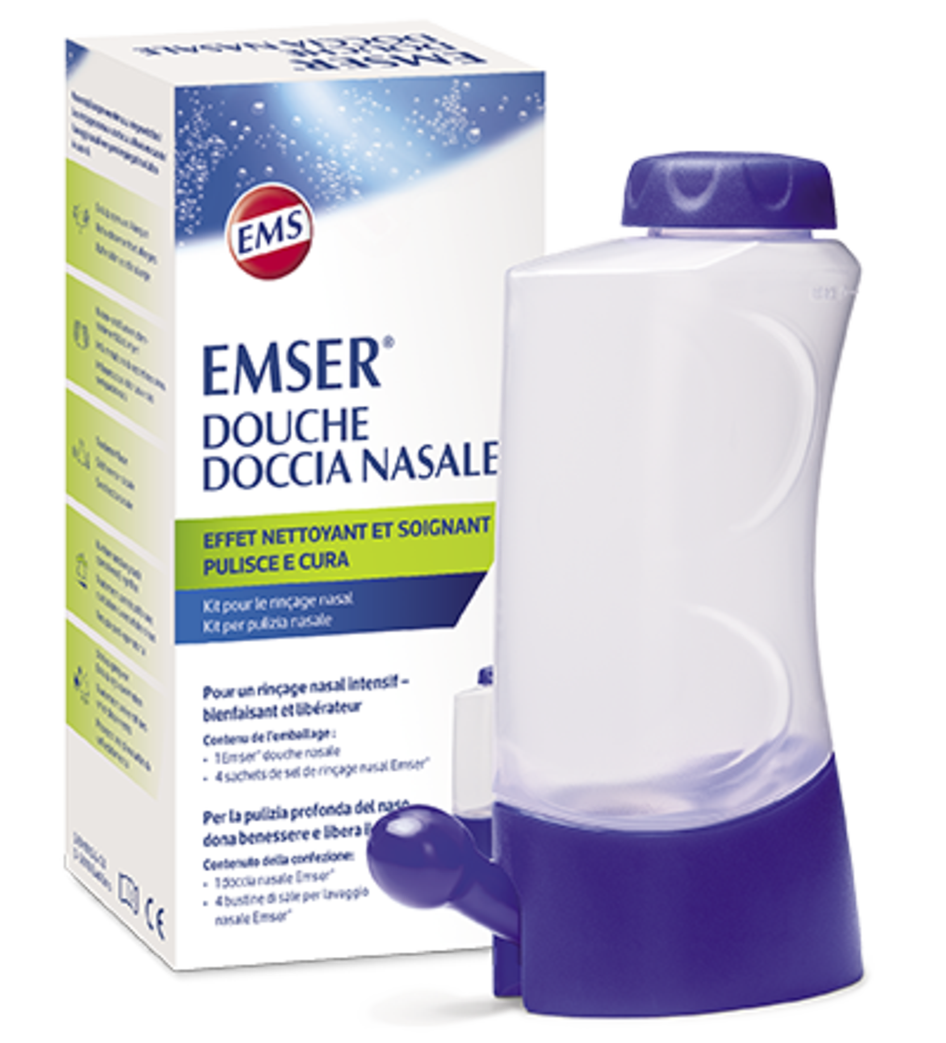 Prévention des allergies avec Emser Douche nasale